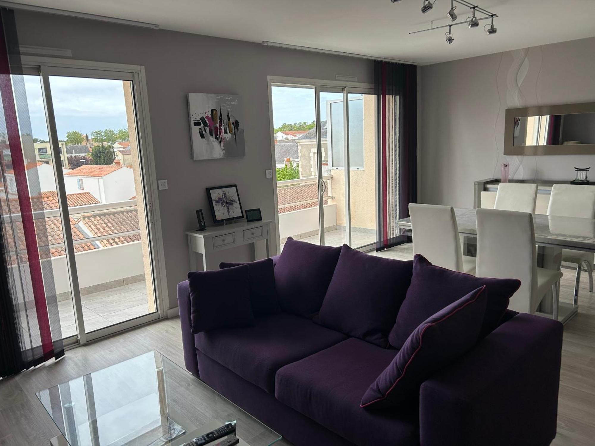 Appartement St Jean Centre Ville Wifi Balcon Parking Saint-Jean-de-Monts Exterior foto